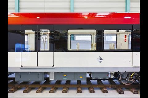 Siemens Inspiro trainset for the Riyadh metro.